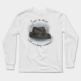 Hat For Leonard Cohen Long Sleeve T-Shirt